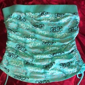 Baby Blue Baby Phat Tube Top